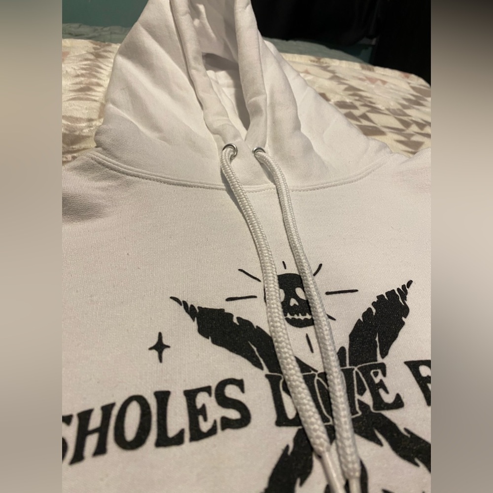 Assholes Live Forever Hoodies (WHITE ONLY) - Picture 8 of 8